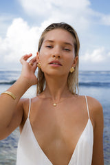 Sandy Gold Shell Necklace - Live By Gold