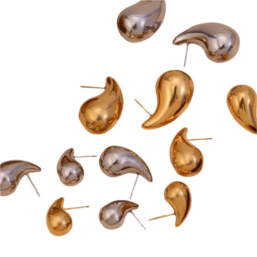 Tear Drop Earring - Live By Gold