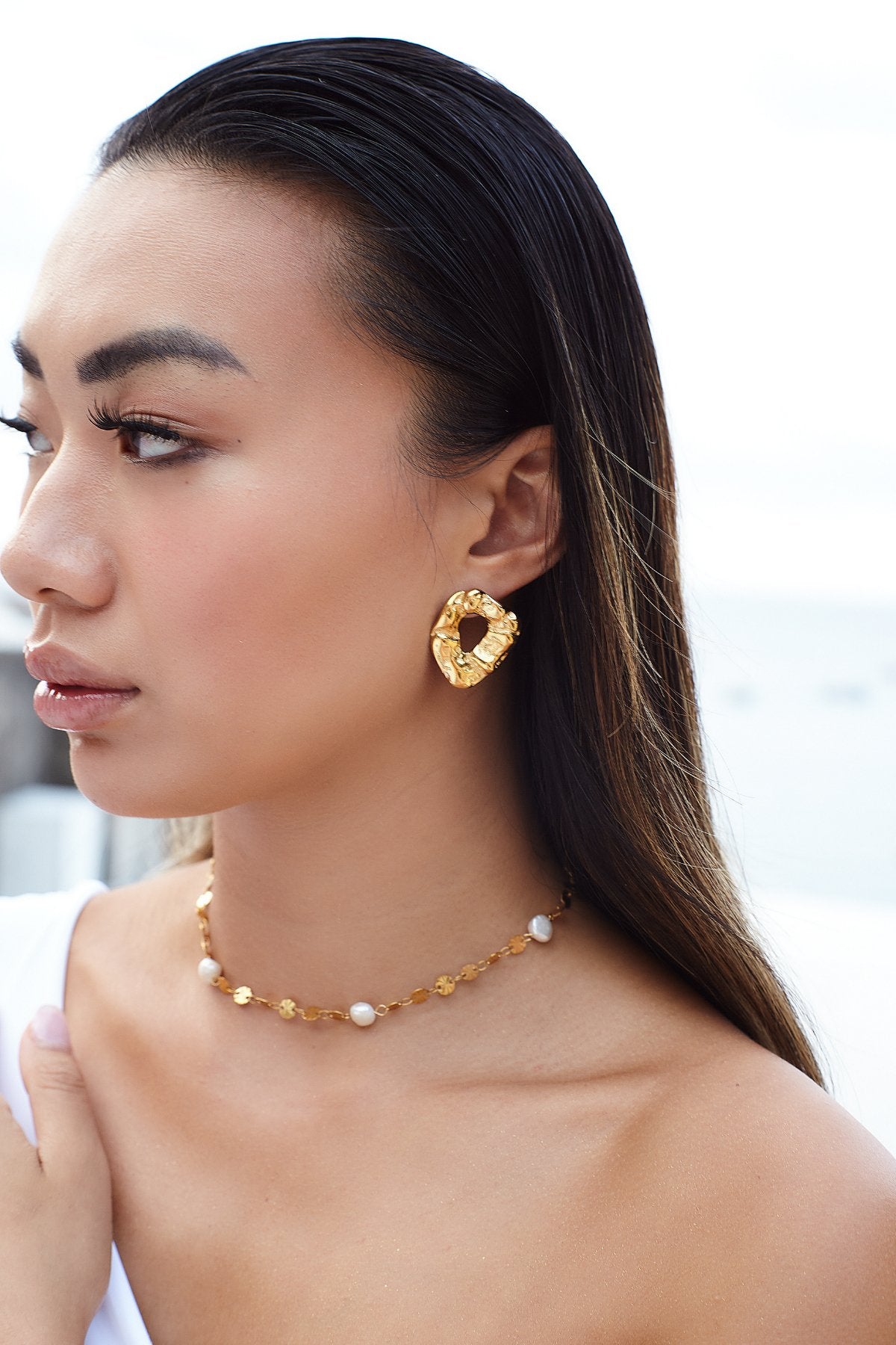 Adele Earring - Live By Gold