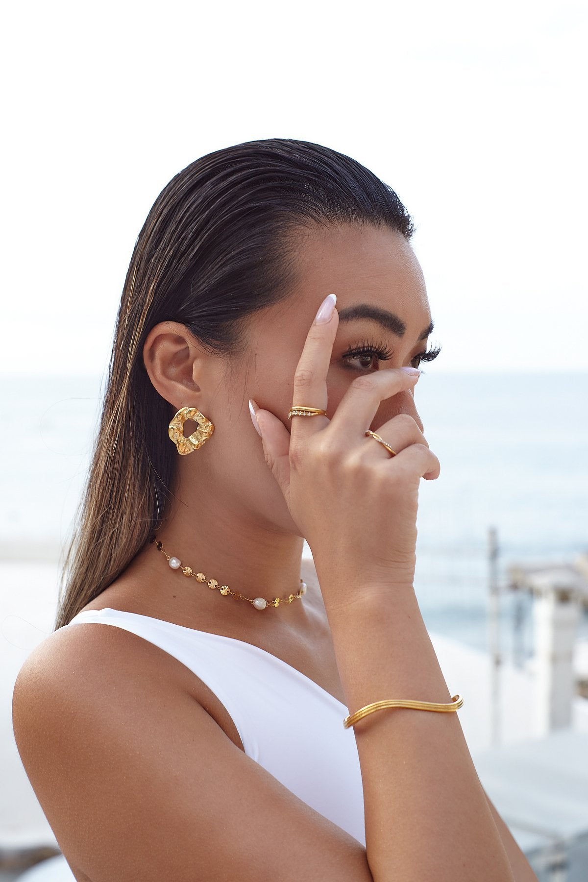 Adele Earring - Live By Gold