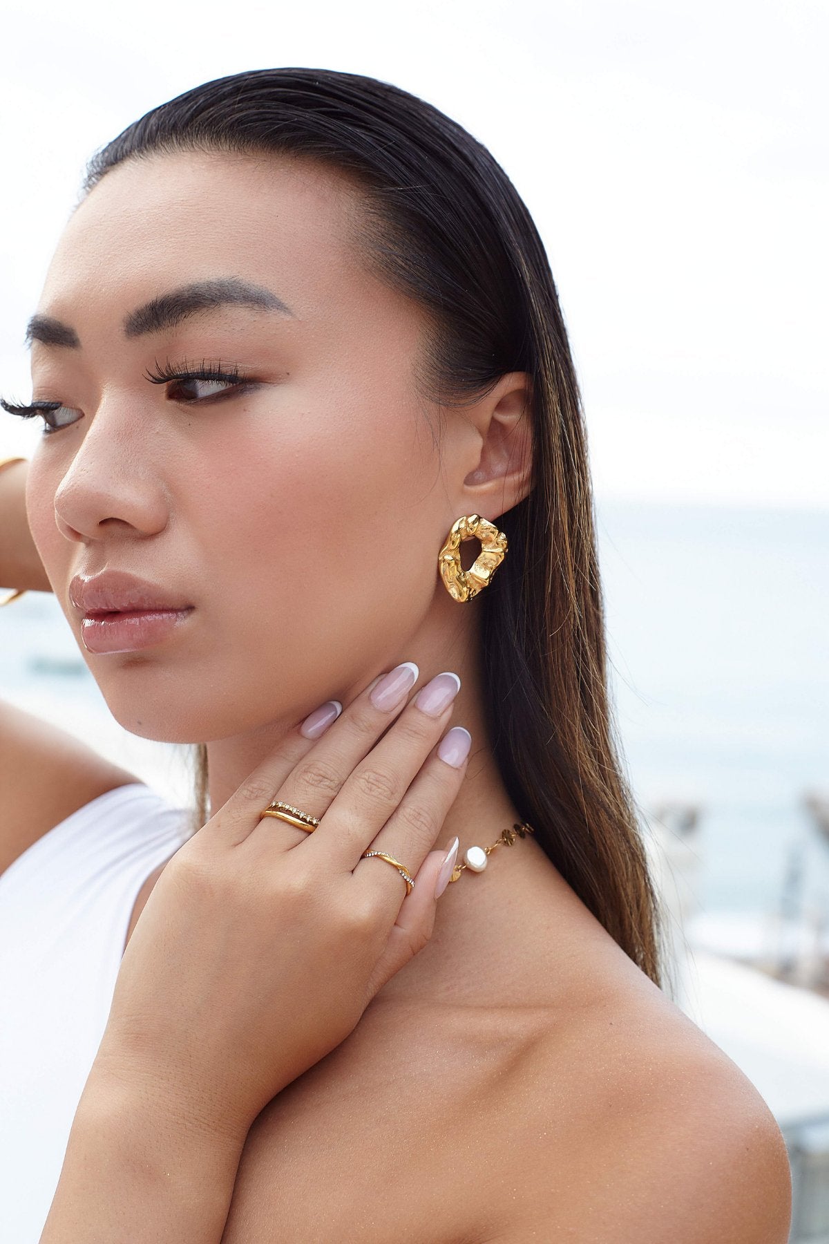 Adele Earring - Live By Gold