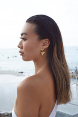 Amore Heart Earring - Live By Gold