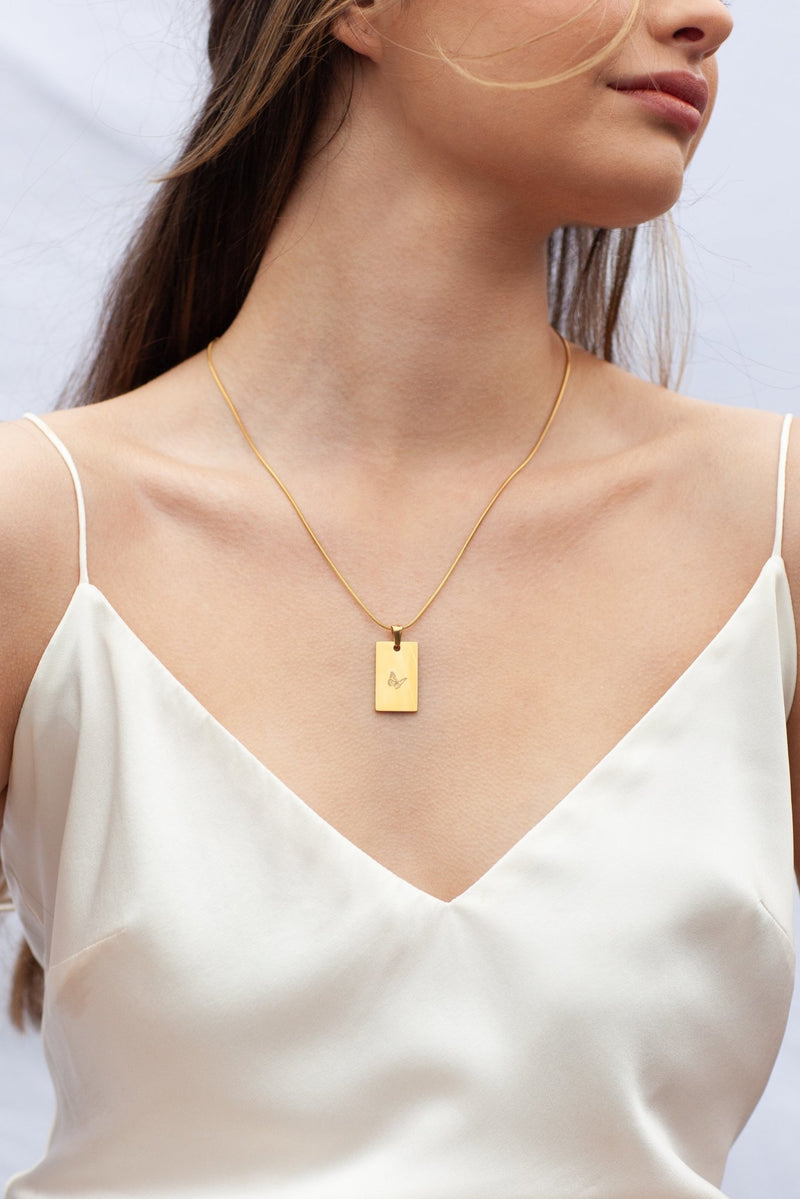 Breathe Necklace - Live By Gold