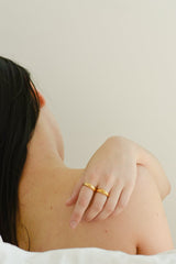 Dome Ring - Live By Gold