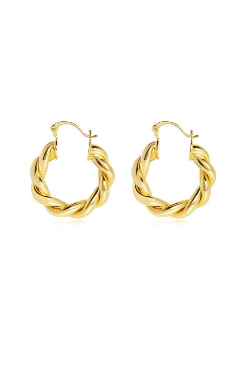 Vivien Hoop Earring - Live By Gold