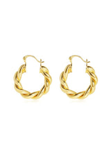 Vivien Hoop Earring - Live By Gold