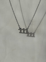 Angel Number 111 (10mm) Necklace *SAMPLE*
