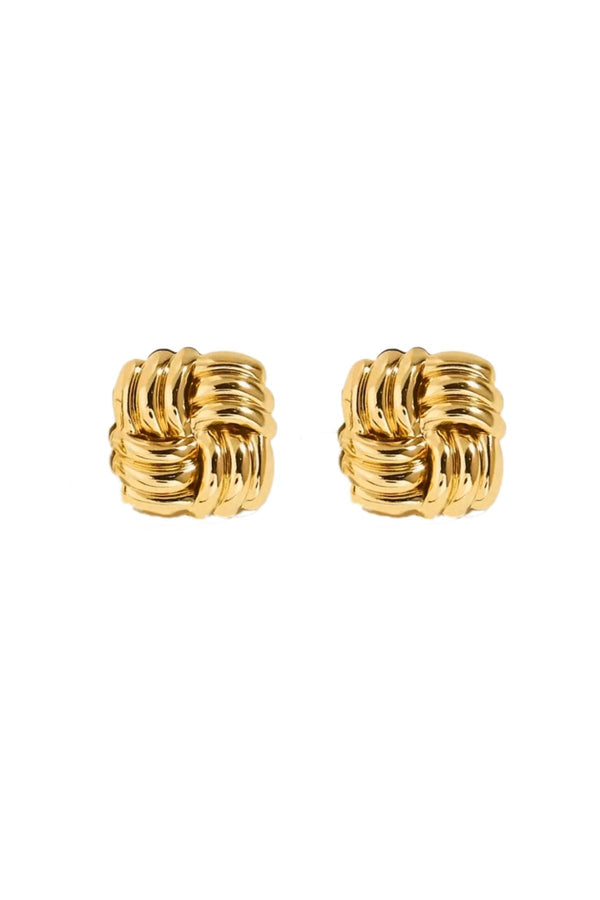 Gigi Square Earring - Live By Gold