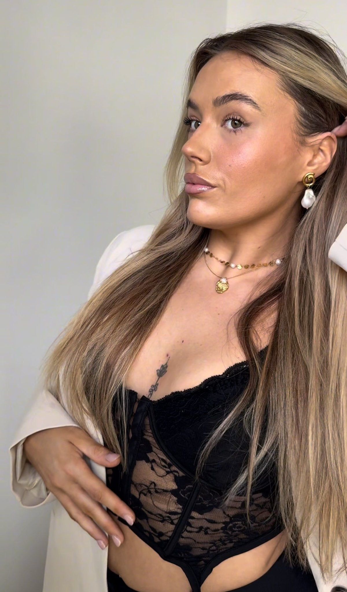 Mariah Pearl Earrings - Live By Gold