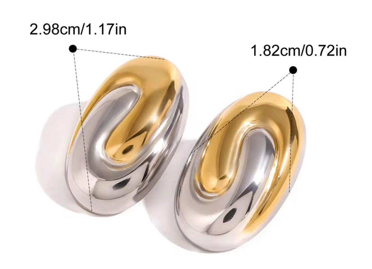 Navie Earrings - Live By Gold