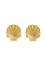 Serena Shell Earring - Sample - Live By Gold