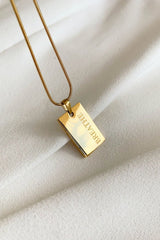 Breathe Necklace - Live By Gold