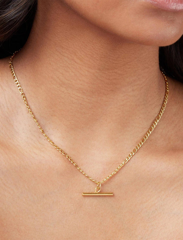 Charlotte Toggle Necklace - Live By Gold