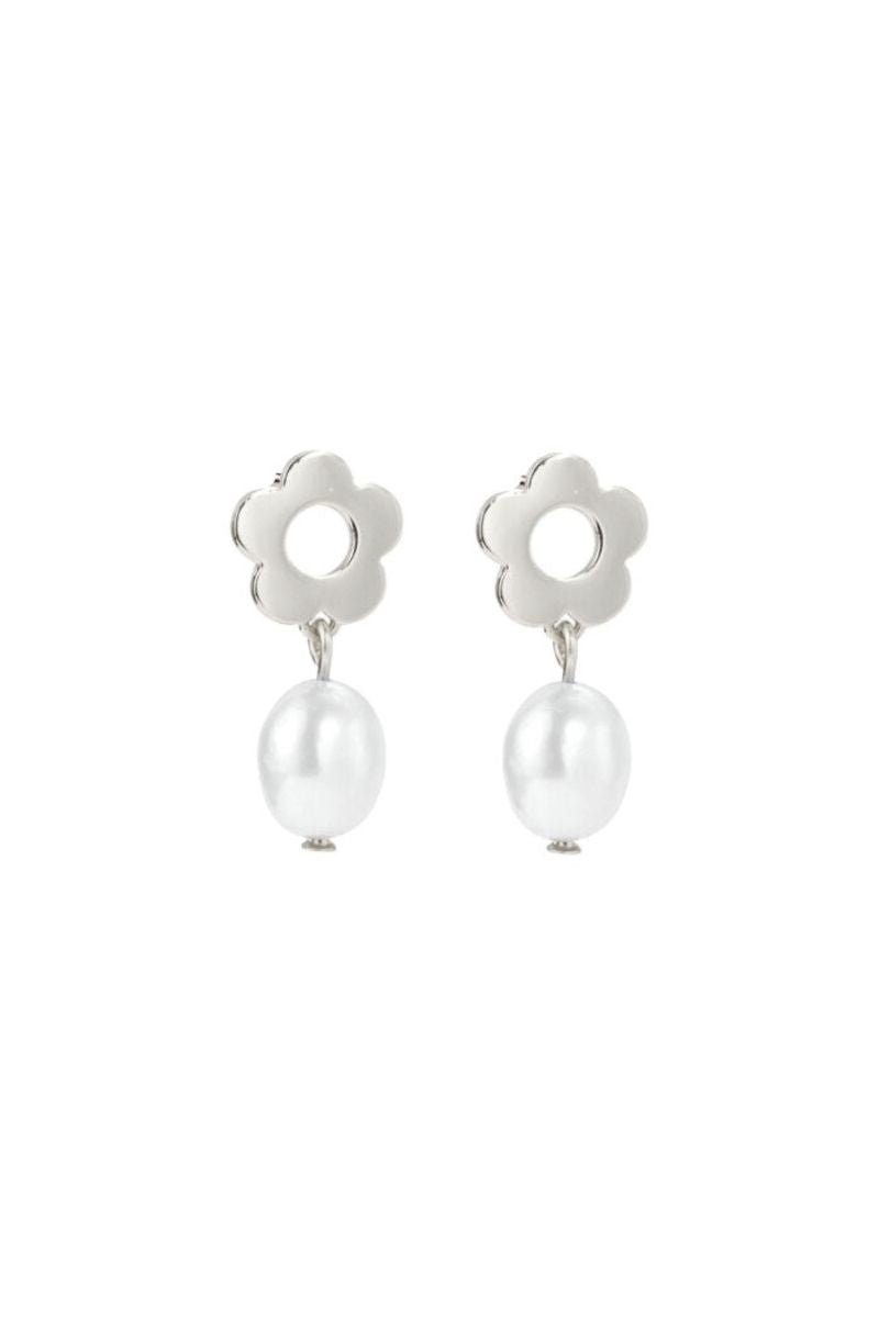 Daisy Pearl Earring - Live By Gold