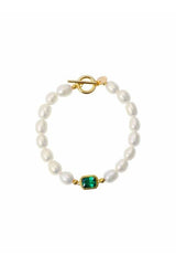 Emery Pearl Bracelet - Live By Gold