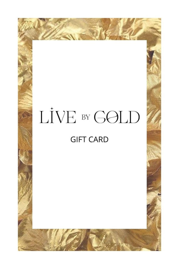 Gift Card - Live By Gold