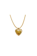 Leona Heart Necklace- Sample - Live By Gold