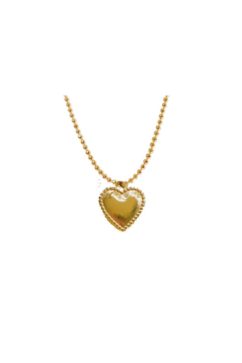 Leona Heart Necklace- Sample - Live By Gold