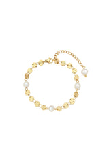 Molten Pearl bracelet- Sample - Live By Gold