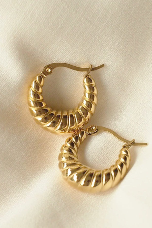 Mona Hoops Earring - Live By Gold