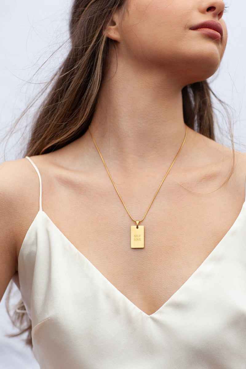 Self Love Necklace - Live By Gold