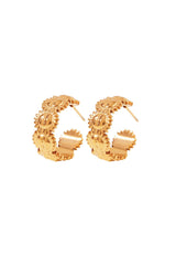 Solaire Hoop Earring- Sample - Live By Gold