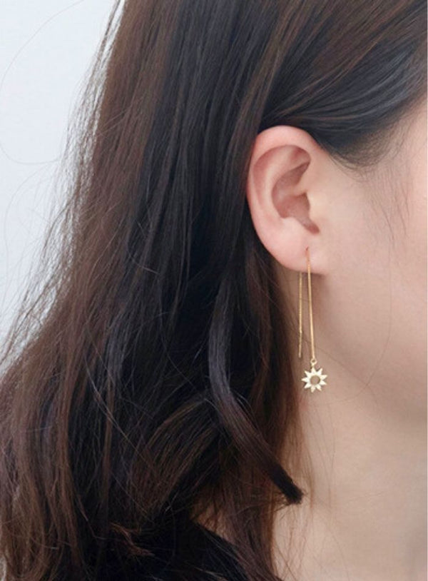 Sunburst Earrings - Live By Gold