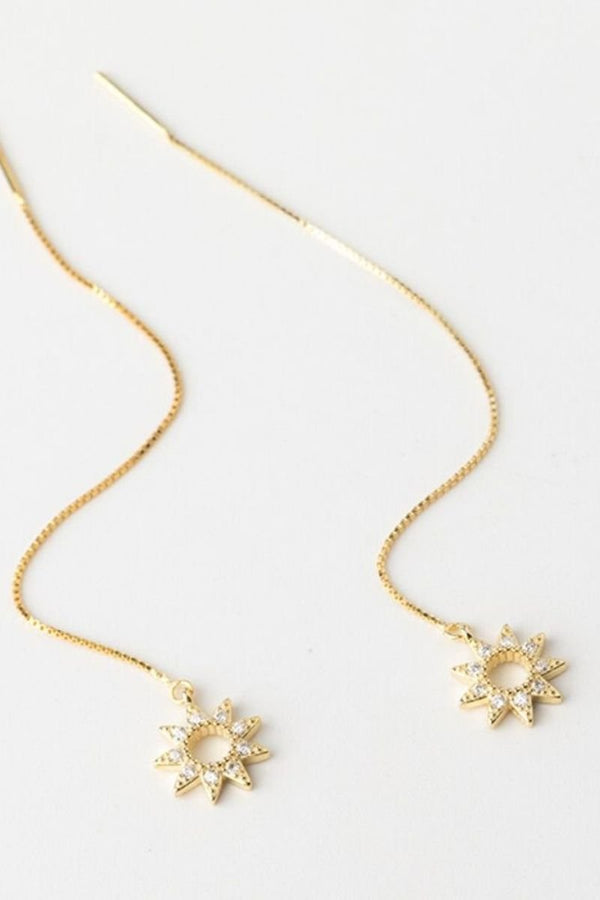 Sunburst Earrings - Live By Gold