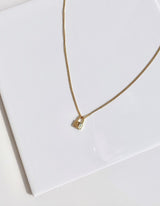 Tiana Lock Necklace - Live By Gold