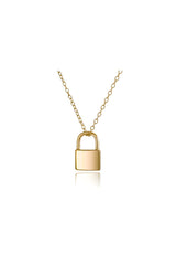 Tiana Lock Necklace- Sample - Live By Gold