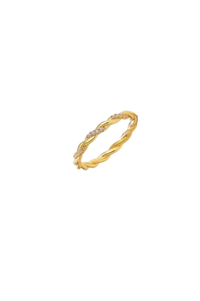 Tiffany Twist Ring- Sample - Live By Gold